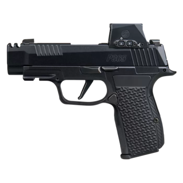SIG SAUER P365 Luxe 380 ACP 3.1in 3x12rd Striker-Fired Pistol w/ X-Ray 3 and Sig-Loc Compact (365AXG-380-COMP-LUXE-RXSL)