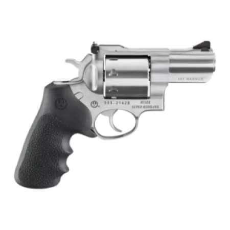RUGER Super Redhawk 357 Mag/38 Special 2.5in 8rd Rubber Grips Stainless Revolver (5529)