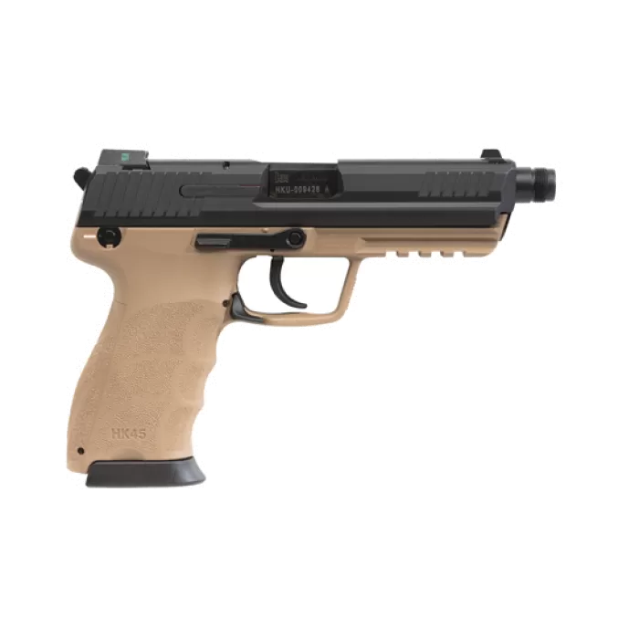 H&K HK45TAC 45 ACP V1 TAN FRAM H&K HK45TAC 45 ACP V1 TAN FRAM