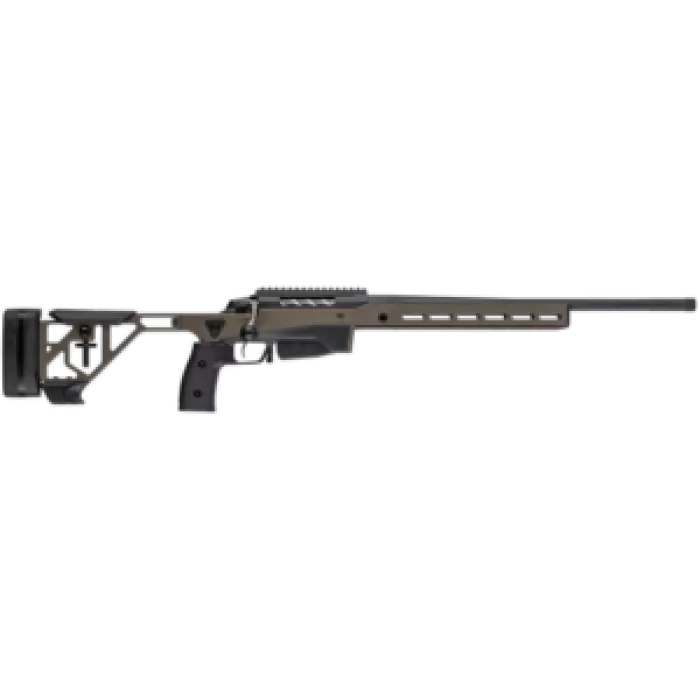 Tikka JRTXAGM37024 T3x Ace Game 7mm Rem 10+1 24" Fluted Threaded Barrel, Bronze Cerakote Picatinny Rail Aluminum Receiver, M-LOK Handguard, Adjustable Aluminum Stock, Black Polymer Grip
