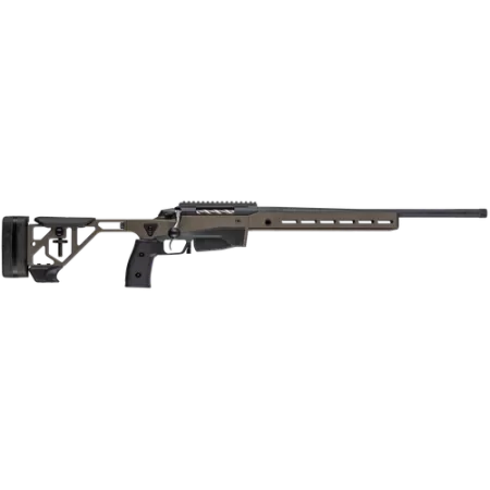 Tikka JRTXAGM37024 T3x Ace Game 7mm Rem 10+1 24" Fluted Threaded Barrel, Bronze Cerakote Picatinny Rail Aluminum Receiver, M-LOK Handguard, Adjustable Aluminum Stock, Black Polymer Grip
