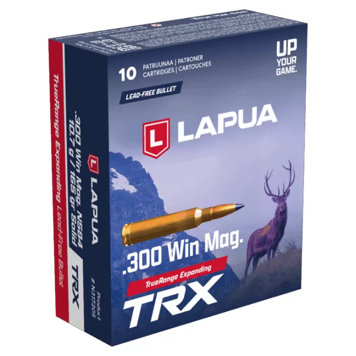 Lapua TRX 300 Winchester Magnum Ammo 165 Grain Expanding (Lead-Free) - N317205