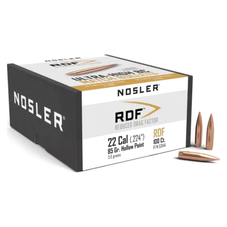 Nosler RDF RDF - 22 85g HPBT (100ct) Bullets 53441
