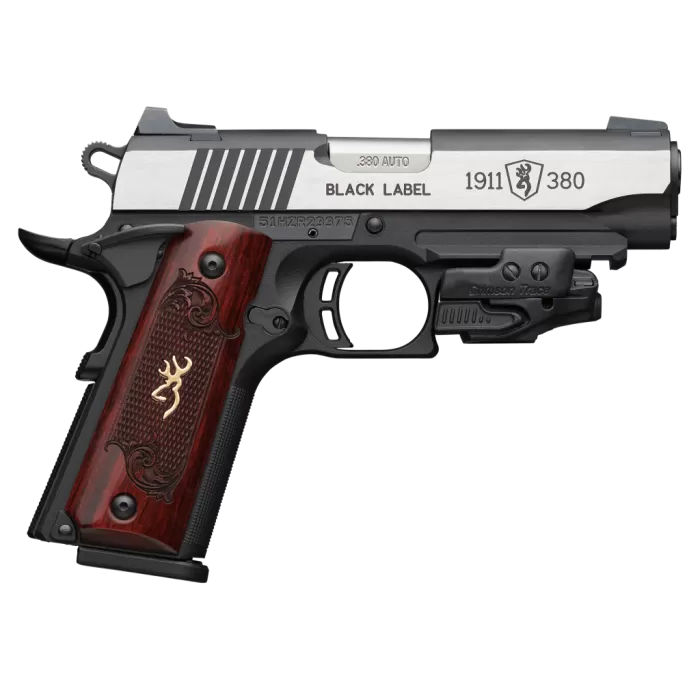 Browning 051953492 1911-380 Black Label Medallion380 ACP 3.63