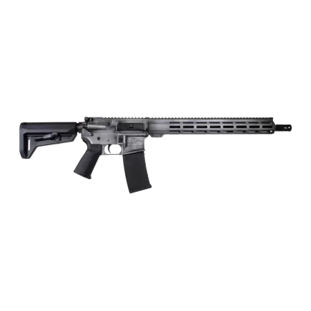 Shark Coast Tactical 300-065-1000-04 Liberty Or Death 5.56 NATO 30+1 16" Black Melonite Threaded Barrel, Aluminum Receiver w/Picatinny Rail, M-LOK Handguard, Magpul MOE SL Black Polymer Stock, Magpul