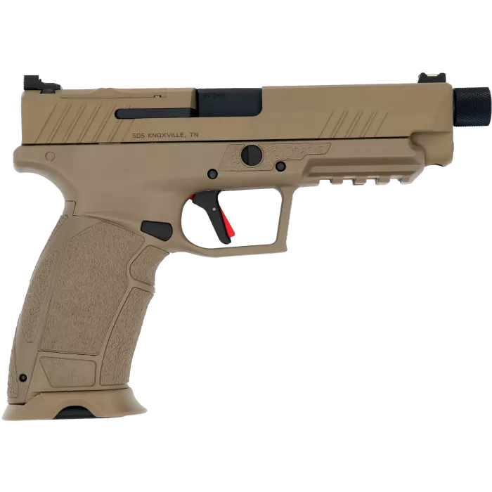 SDS Imports PX-9 Tactical Gen 3 Flat Dark Earth 9mm 5.1" Barrel 20-Rounds