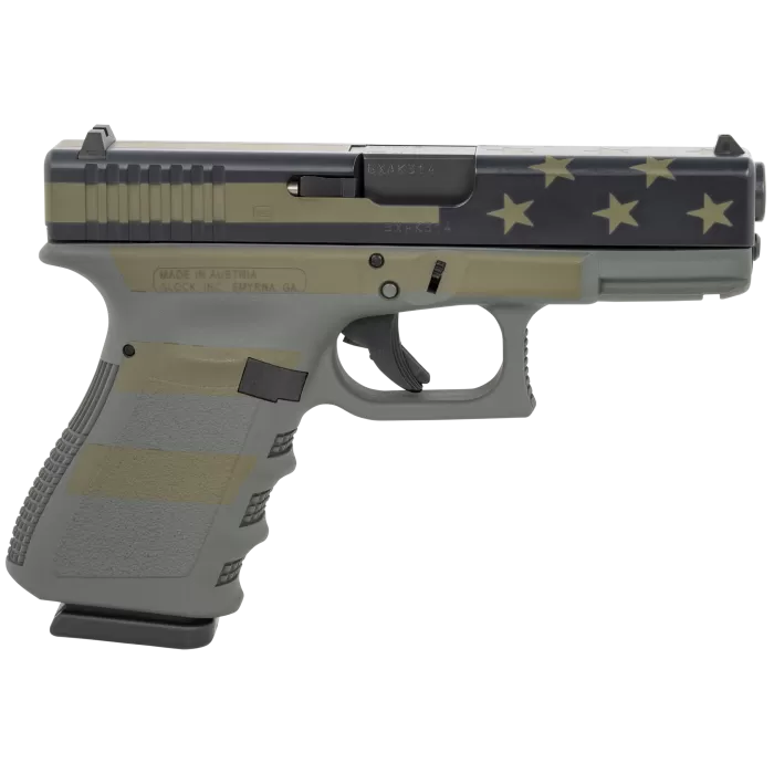 Glock PI2350204-OP G23 Gen3 Compact 40 S&W Caliber with 4.02" Barrel, 13+1 Capacity