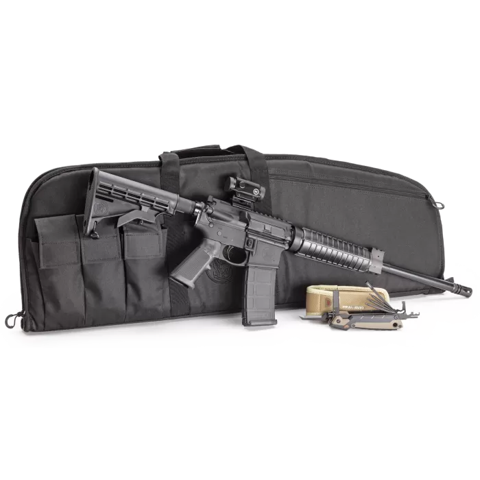 SMITH & WESSON M&P15 .223 REMINGTON/5.56X45MM NATO 16" 30RD BLACK SPORT II W/ OPTIC COMBO SMITH & WESSON M&P15 .223 REMINGTON/5.56X45MM NATO 16" 30RD BLACK SPORT II W/ OPTIC COMBO