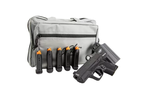 Kimber R7 Mako 9mm Bbl Optics Included Black Pistol w/Mission First Tactical Holster, Kimber Range Bag, (5) 10rd Mags 3800027