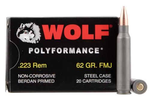 Wolf Polyformance, Wolf 22362        223     Fmj Cp    62  500