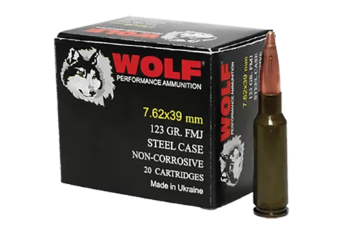 Wolf Performance, Wolf 762wfmj      7.62x39 Fmj Bi   123 1000