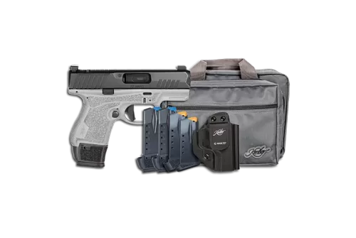 Kimber R7 Mako 9mm Bbl Optics Ready Gray Pistol w/Mission First Tactical Holster, Kimber Range Bag, (3) 15rd, (1) 13rd & (1) 11rd Mag 3800036