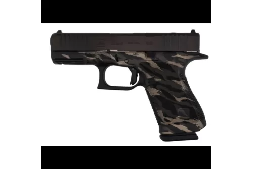 Glock 19 Gen6 ORS 9MM Pistol, Tiger Stripe 4in, 3-15rd Mags - P61950203-TIGER