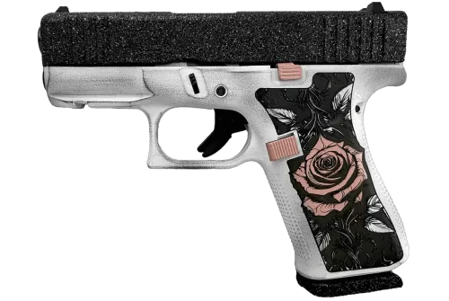 GLOCK G43X 9mm 3.41in 10rd Tango Glitter Semi-Automatic Pistol (PX4350204NRGT)
