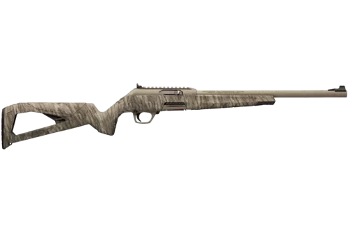 Winchester Repeating Arms 521163102 Wildcat  22 LR 10+1 18" Flat Dark Earth Perma-Cote Button-Rifled Barrel, Flat Dark Earth Picatinny Rail Polymer Receiver, Picatinny Rail Forend, Mossy Oak Bottomlan