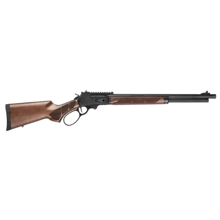 Smith & Wesson 14384 1854 45-70 Gov 6+1 20" Black Armornite Threaded Barrel, Black Armornite Picatinny Rail Receiver w/Picatinny Rail, Fixed Walnut w/Textured Grip Panels Stock, Thread Protector