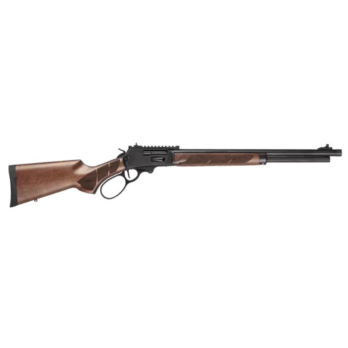Smith & Wesson 14384 1854 45-70 Gov 6+1 20" Black Armornite Threaded Barrel, Black Armornite Picatinny Rail Receiver w/Picatinny Rail, Fixed Walnut w/Textured Grip Panels Stock, Thread Protector