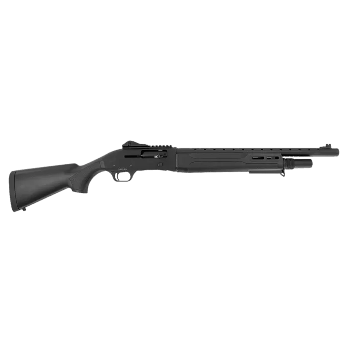 Tokarev USA 21000422 T300 A1 Kit 12 Gauge Semi-Auto 3" 5+1 18.50" Black Chromate Steel Barrel, Black Anodized Receiver w/Picatinny Rail, Fixed Black Polymer Stock