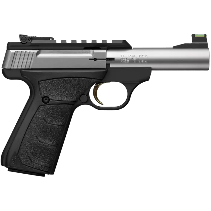 Browning 051605490 Buck Mark Plus Micro Bull 22 LR 10+1 4" Stainless Bull Barrel, Stainless Serrated Slide w/Picatinny Rail, Matte Black Alloy Steel Frame, Black Overmolded UFX Grip Browning 051605490 Buck Mark Plus Micro Bull 22 LR 10+1 4" Stainless Bull Barrel, Stainless Serrated Slide w/Picatinny Rail, Matte Black Alloy Steel Frame, Black Overmolded UFX Grip