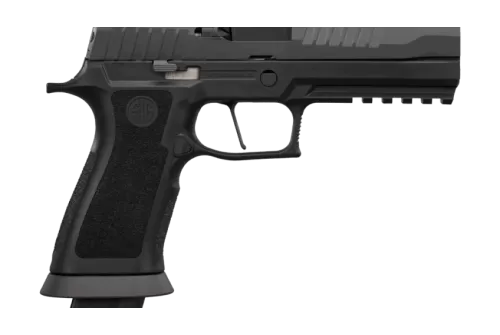 Sig Sauer P320XF M.O.D. 9mm 21+1 3.90" Barrel, Optic Cut/Ported/Serrated Slide & Frame Picatinny Rail, Black XSeries Grip & Hogue Michael Edition Wraptor Grip