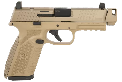 FN AMERICA 510 MRD Comp 10mm 4.1in 15rd Flat Dark Earth Semi-Automatic Pistol (66-102127)