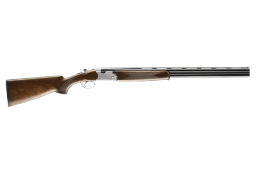 Beretta USA J686F2028 686 Silver Pigeon I 20 Gauge 3" 2rd 28" Blued Over/Under Vent Rib Barrel,  Silver Engraved Receiver, Fixed Grade II Walnut Wood Stock, Right Hand