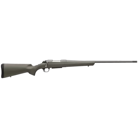 Browning 035842218 AB3 308 Win 4+1 22" Tungsten Cerakote Threaded Sporter Barrel, Tungsten Cerakote Drilled & Tapped Steel Receiver, Fixed w/Textured Grip Panels OD Green Composite Stock
