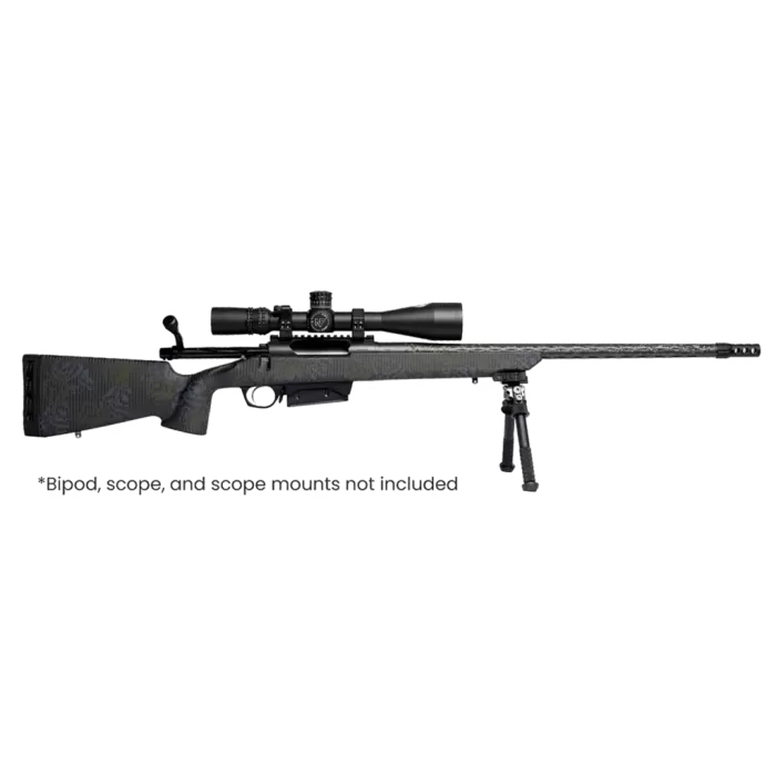 Horizon Firearms RF019C232216C20 Vandal Carbon II 300 PRC 22" Black Fluted Barrel, Black Drilled & Tapped Receiver, Black Iota EKO X Carbon Fiber Stock
