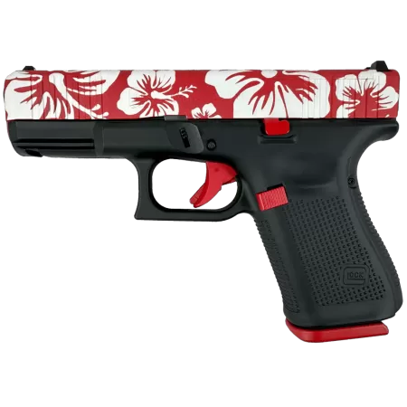 GLOCK G19 Gen5 MOS 9mm 4.02in 15rd Red Hibiscus Semi-Automatic Pistol (PA195S204MOSNHIB)