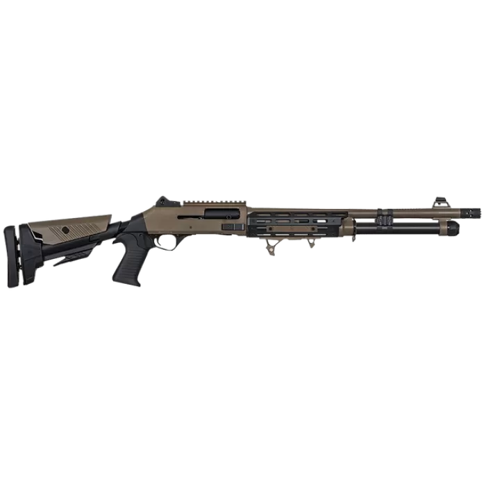 ORTHOS S4RFlat Dark Earth RAIDER S4 12G 6R 18.5 Flat Dark Earth - 6+1 Rounds, 3