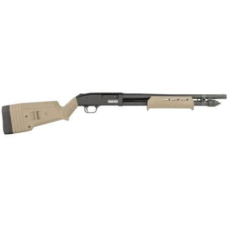 Mossberg 590S Compact Flat Dark Earth / Black 12 GA 18.5