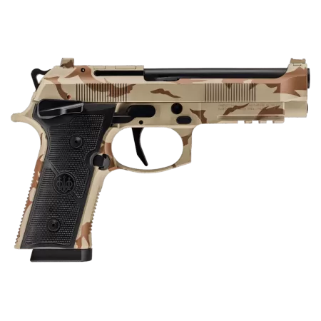 BERETTA 92XI 9x19mm 4.7in 2x18rd Desert DPM Camo Full Size SAO Pistol (SPEC0743A18)