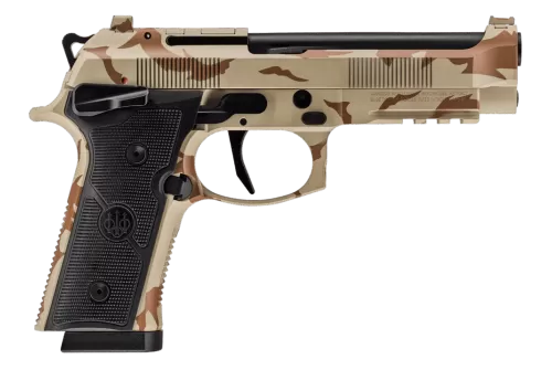BERETTA 92XI 9x19mm 4.7in 2x18rd Desert DPM Camo Full Size SAO Pistol (SPEC0743A18)