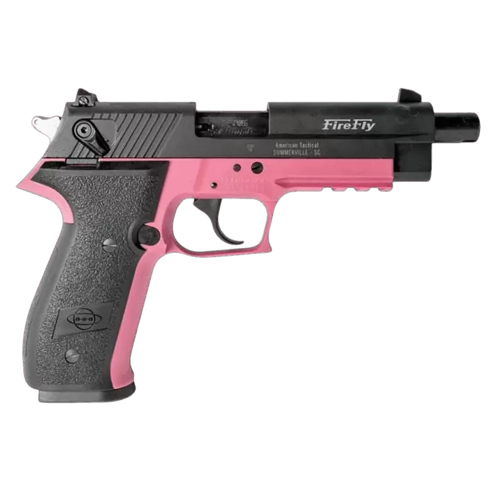 AMERICAN TACTICAL IMPORTS GSG Firefly .22LR 4.9in 13rd Pink Semi-Automatic Pistol (GERG2213TFFPA)