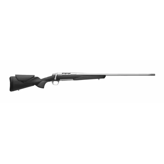 Browning 036008211 X-Bolt 2 Hunter Full Size 243 Win 4+1 22" Stainless Steel Threaded Barrel, Drilled & Tapped Stainless Steel Receiver, Adj Vari-Tech Black Composite Stock w/Adjustable Comb & LOP