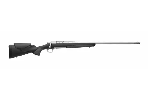 Browning 036008227 X-Bolt 2 Hunter Full Size 7mm Rem Mag 3+1 26" Stainless Steel Threaded Barrel, Drilled & Tapped Stainless Steel Receiver, Adj Vari-Tech Black Composite Stock w/Adjustable Comb & LOP