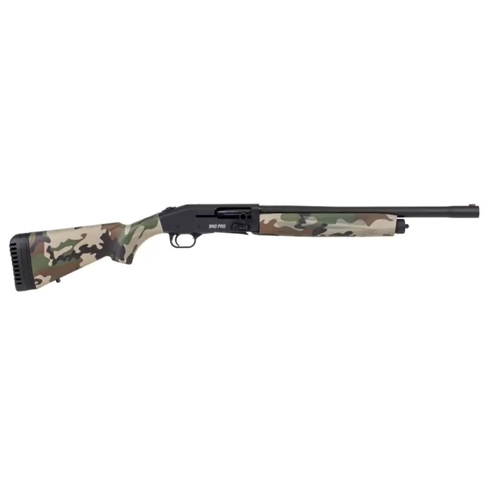 Mossberg 940 PRO Series 18.5" 12 Gauge Shotgun, Woodland
