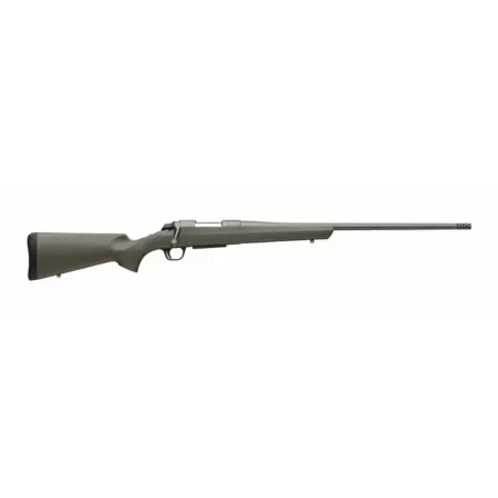 Browning 035842211 AB3 243 Win 4+1 22" Tungsten Cerakote Threaded Sporter Barrel, Tungsten Cerakote Drilled & Tapped Steel Receiver, Fixed w/Textured Grip Panels OD Green Composite Stock