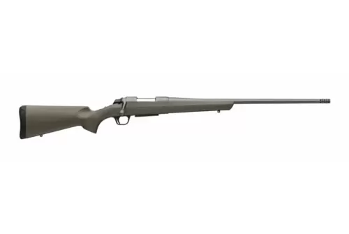 Browning 035842211 AB3 243 Win 4+1 22" Tungsten Cerakote Threaded Sporter Barrel, Tungsten Cerakote Drilled & Tapped Steel Receiver, Fixed w/Textured Grip Panels OD Green Composite Stock