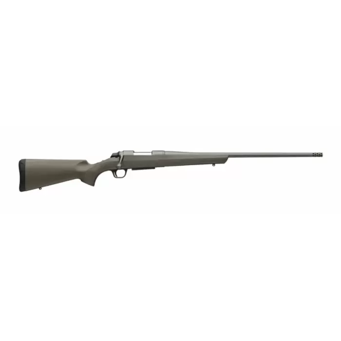 Browning 035842211 AB3 243 Win 4+1 22" Tungsten Cerakote Threaded Sporter Barrel, Tungsten Cerakote Drilled & Tapped Steel Receiver, Fixed w/Textured Grip Panels OD Green Composite Stock