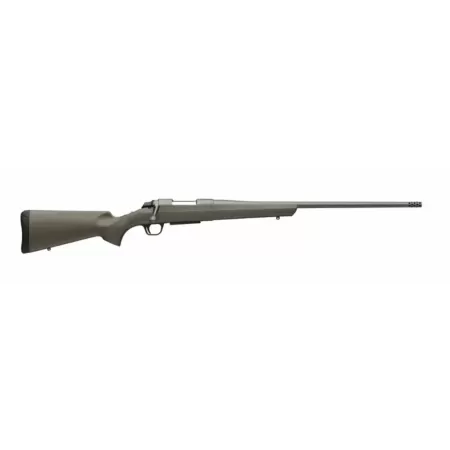 Browning 035842224 AB3 270 Win 4+1 22" Tungsten Cerakote Threaded Sporter Barrel, Tungsten Cerakote Drilled & Tapped Steel Receiver, Fixed w/Textured Grip Panels OD Green Composite Stock