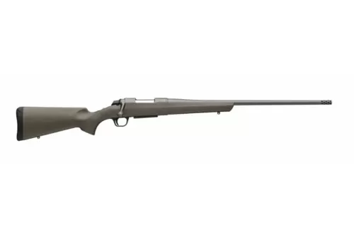 Browning 035842224 AB3 270 Win 4+1 22" Tungsten Cerakote Threaded Sporter Barrel, Tungsten Cerakote Drilled & Tapped Steel Receiver, Fixed w/Textured Grip Panels OD Green Composite Stock