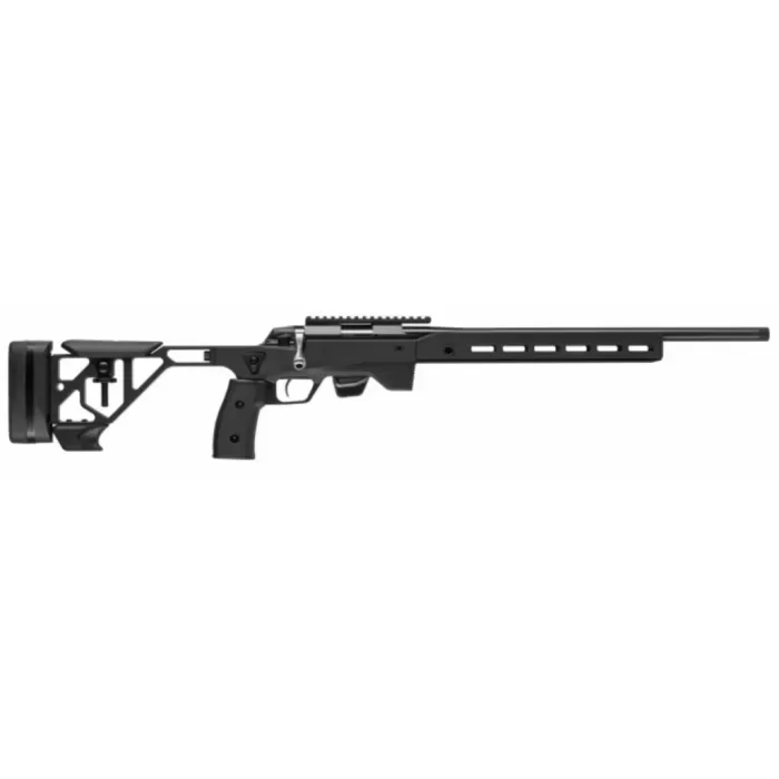 Tikka JRT1XATB30016 T1X Ace Target 122 LR 10+1 16" Black Anodized Threaded Barrel, Picatinny Rail Receiver, ARCA/M-LOK Handguards, Black Adjustable Aluminum Stock, Black Polymer Grips