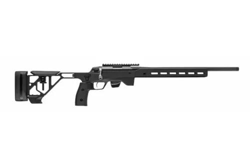 Tikka JRT1XATB30020 T1X Ace Target 22 LR 10+1 20" Black Anodized Threaded Barrel, Picatinny Rail Receiver, ARCA/M-LOK Handguards, Black Adjustable Aluminum Stock, Black Polymer Grips