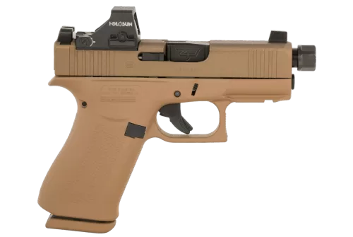 GLOCK G43X MOS 9mm 3.41in 10rd Flat Dark Earth Semi-Automatic Pistol (PX4350204FRMOSNINO2)