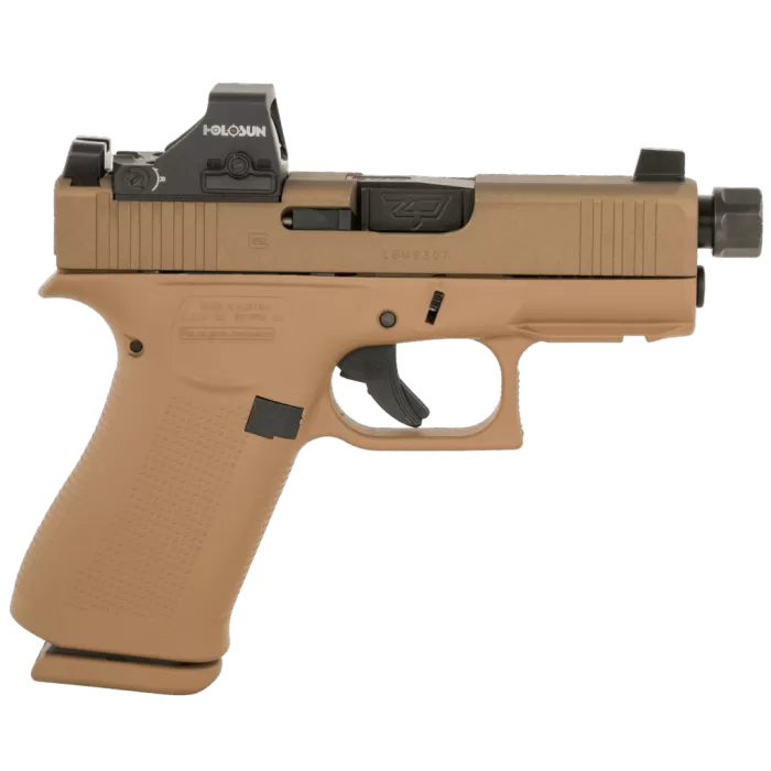 GLOCK G43X MOS 9mm 3.41in 10rd Flat Dark Earth Semi-Automatic Pistol (PX4350204FRMOSNINO2)