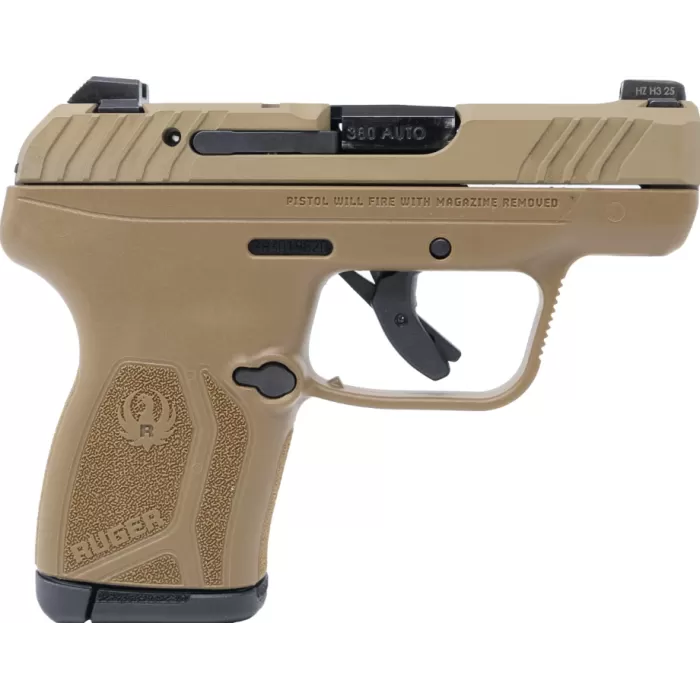 Ruger LCP Max 2.8" .380 ACP 10rd Pistol, FDE - 13764