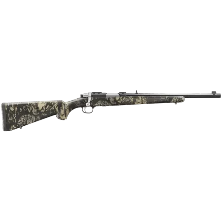 Ruger 7427 77/44 44 Rem Mag 4+1 16.60" Blued Threaded Barrel, Blued Alloy Steel Receiver w/Integral Scope Mount, Kryptek Obskura Nox Camo Synthetic Stock