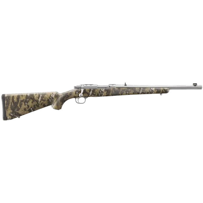 RUGER 77/44 .44 Rem Mag 16.6in Threaded 4rd Desolve Bare Reduced Camo Bolt-Action Rifle (7426)
