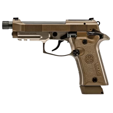 BERETTA 80X Cheetah .380 ACP 4.4in 15rd Tactical Desert Semi-Automatic Pistol (J80XTD15)